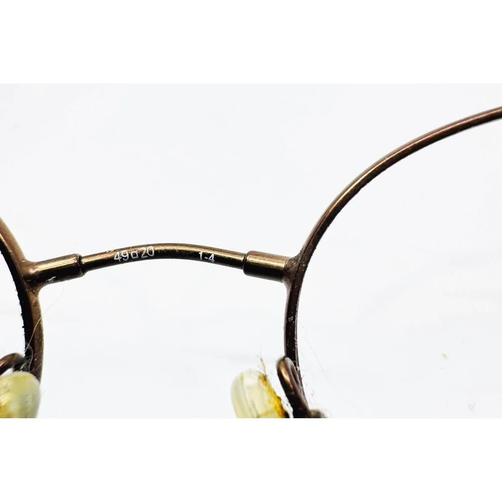 Chesterfield Eyeglasses Frames Unisex Brown Round Flexolite 688 49-20-145